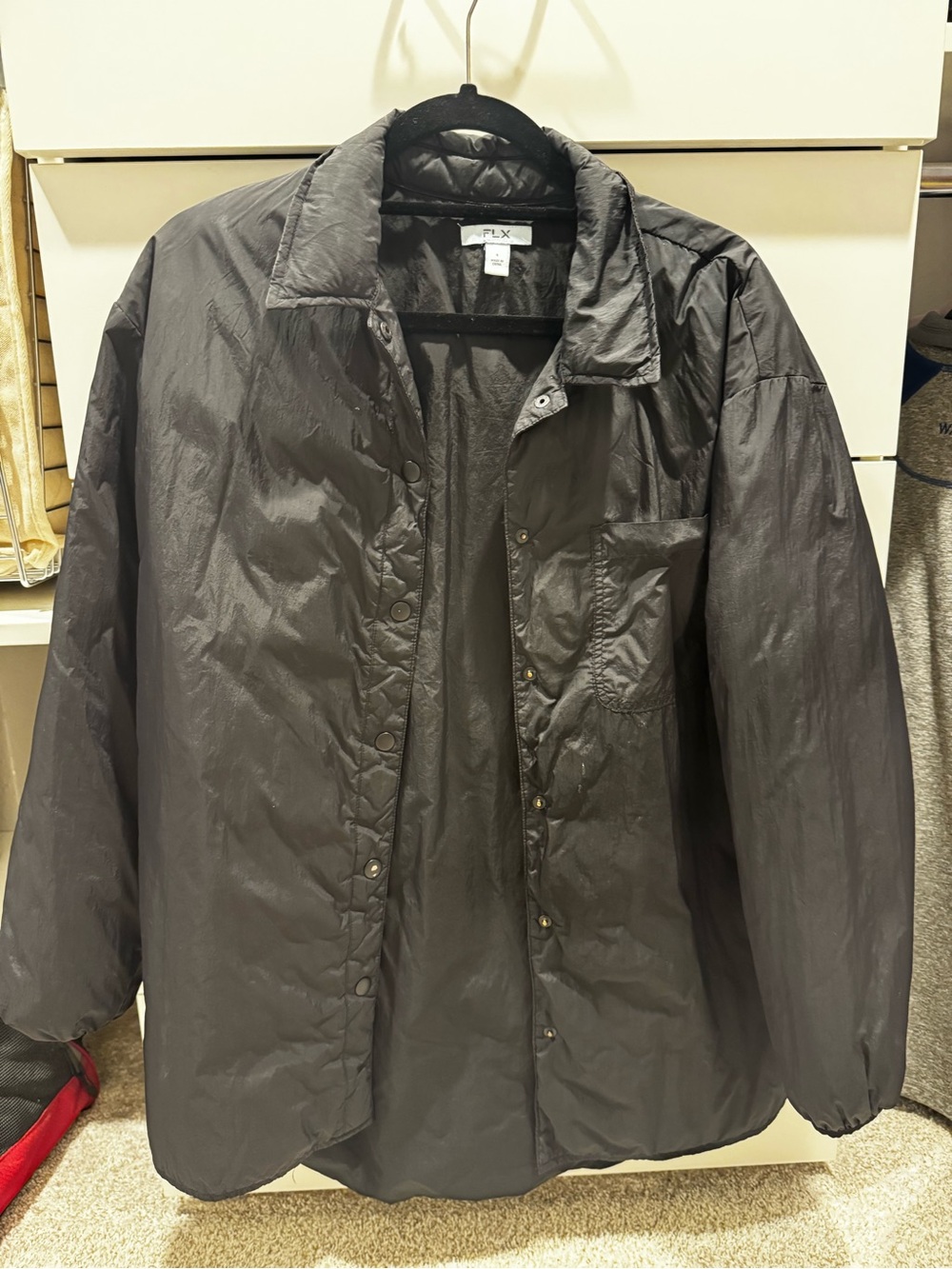 Women's Lightweight Black Puffer Jacket